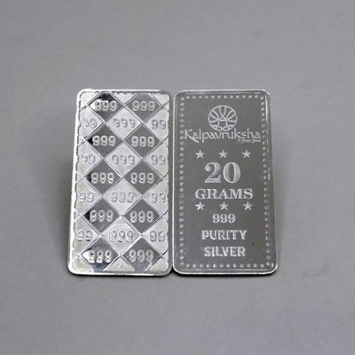 20gms Silver 999 Biscuits